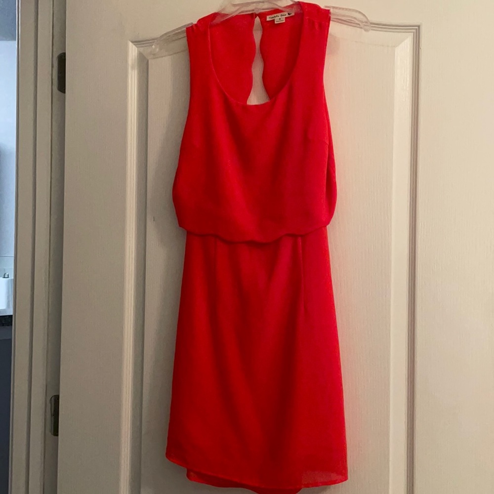 Red dress